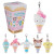 Sanrio Ice Cream Parlor Plush Keychain