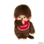 Monchhichi Standard Brown 10” Plush