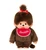 Monchhichi Standard Brown 10” Plush