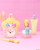 Monchhichi HIPPERS COLORS Wink Series