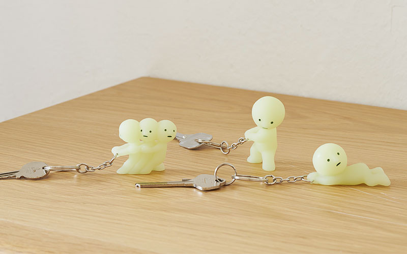 Smiski Keychain Blind Box - Glow in the Dark