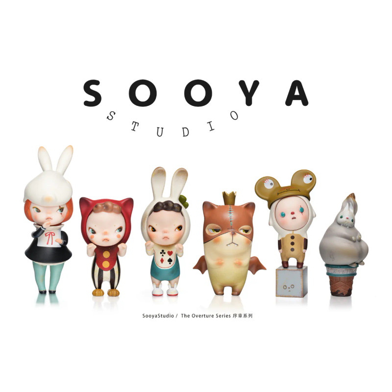 sooya studio☆ブラインドボックス☆2体 MStand Sooya Studio Coffee Series Blind Box Confirmed Figure Toy