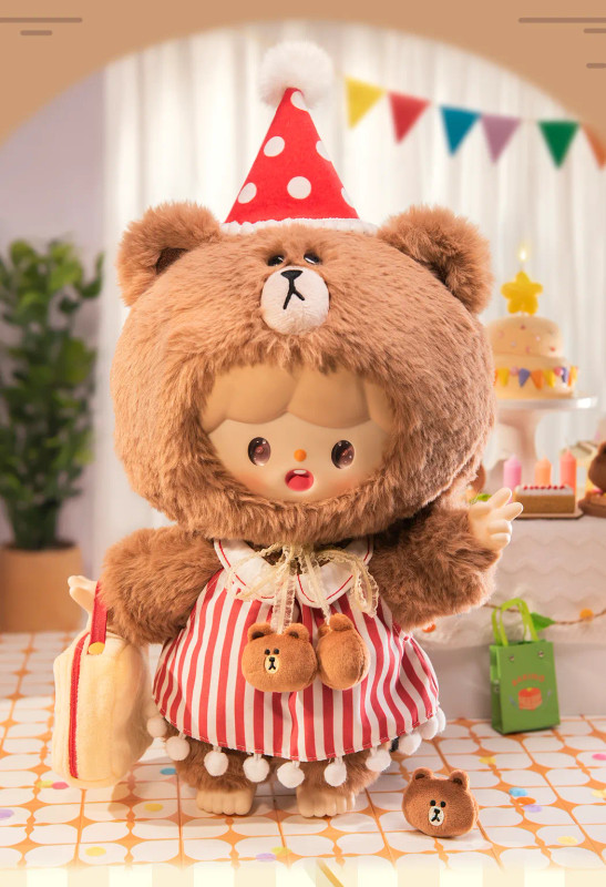 その他 K24 BROWN FIGURE LINE friends Buy LINE FRIENDS Brown Mini Friends Miniature Monitor Figure