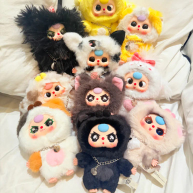 doubao ２点セット　babythree Doubao Box Otter Series Party Millennium Y2k Generation 4th Velvet ぬいぐるみ