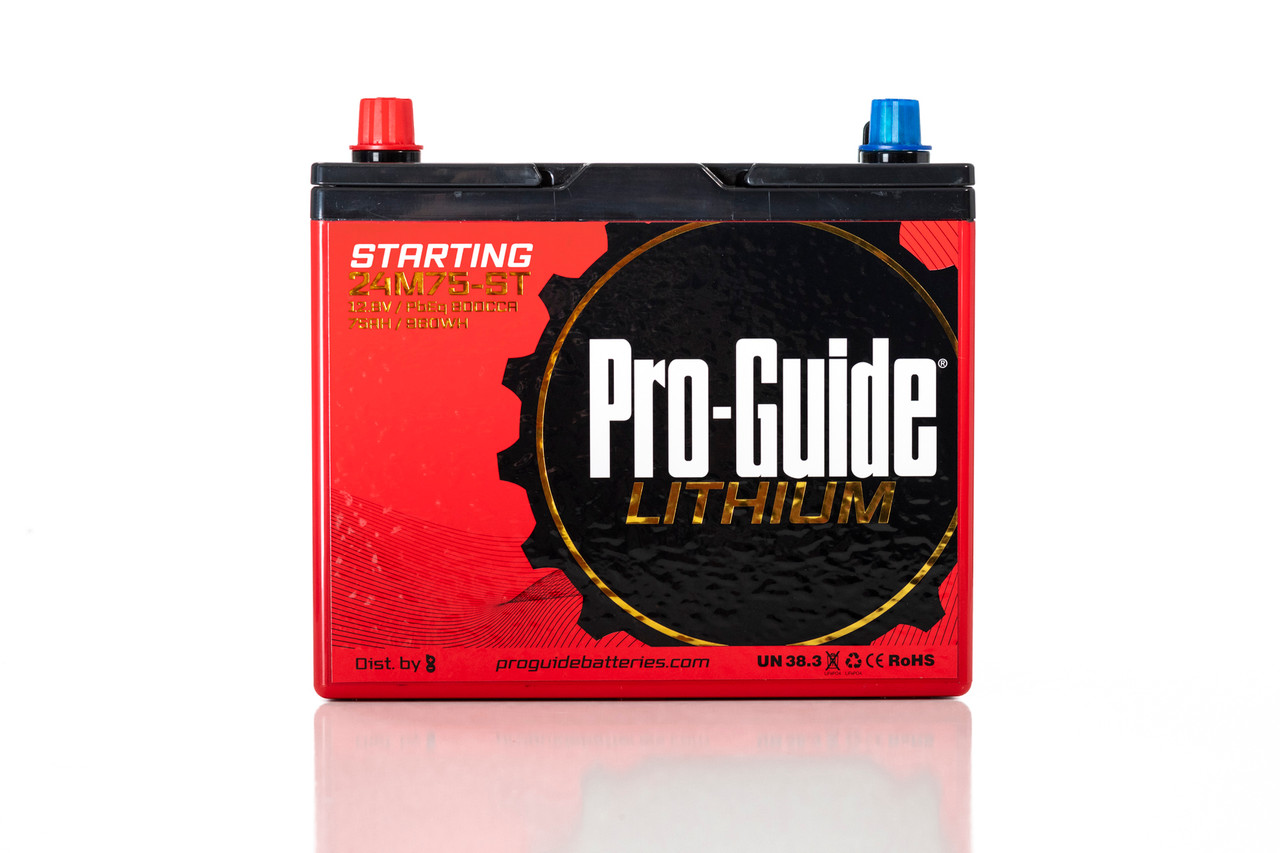 12V 75AH Group 24 LiFePO4 Starting Battery
