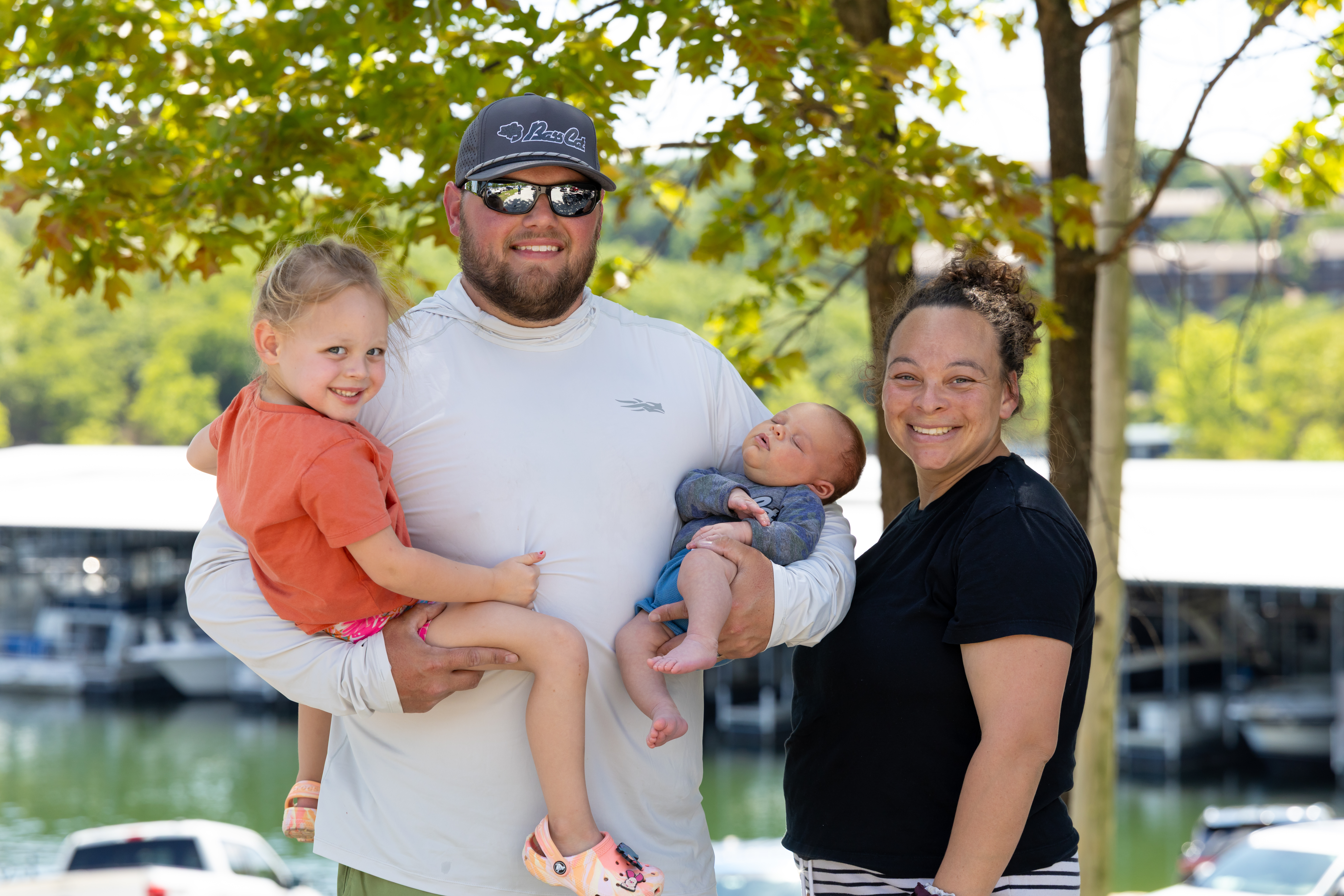 Hope Classic anglers and families