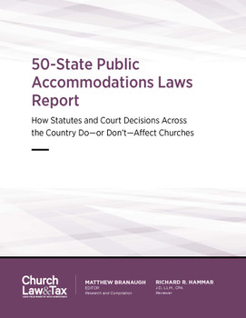 50-State Public Accommodations Laws Report - Cover