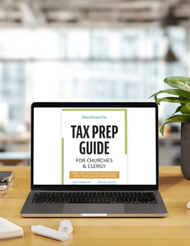 2026 Tax Prep Guide for Churches and Clergy (Downloadable PDF)