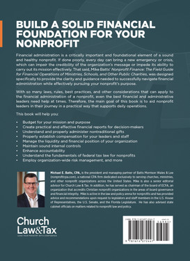 Nonprofit Finance: The Field Guide for Financial Operations of Ministries, Schools, and Other Public Charities
