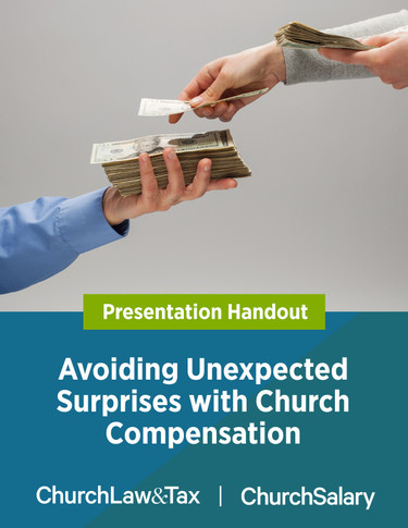 Avoiding Unexpected Surprises with Church Compensation - Webinar cover image