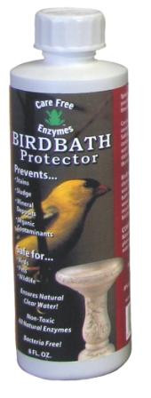 Care Free Enzymes, Birdbath Protector, Bird Bath Cleaners