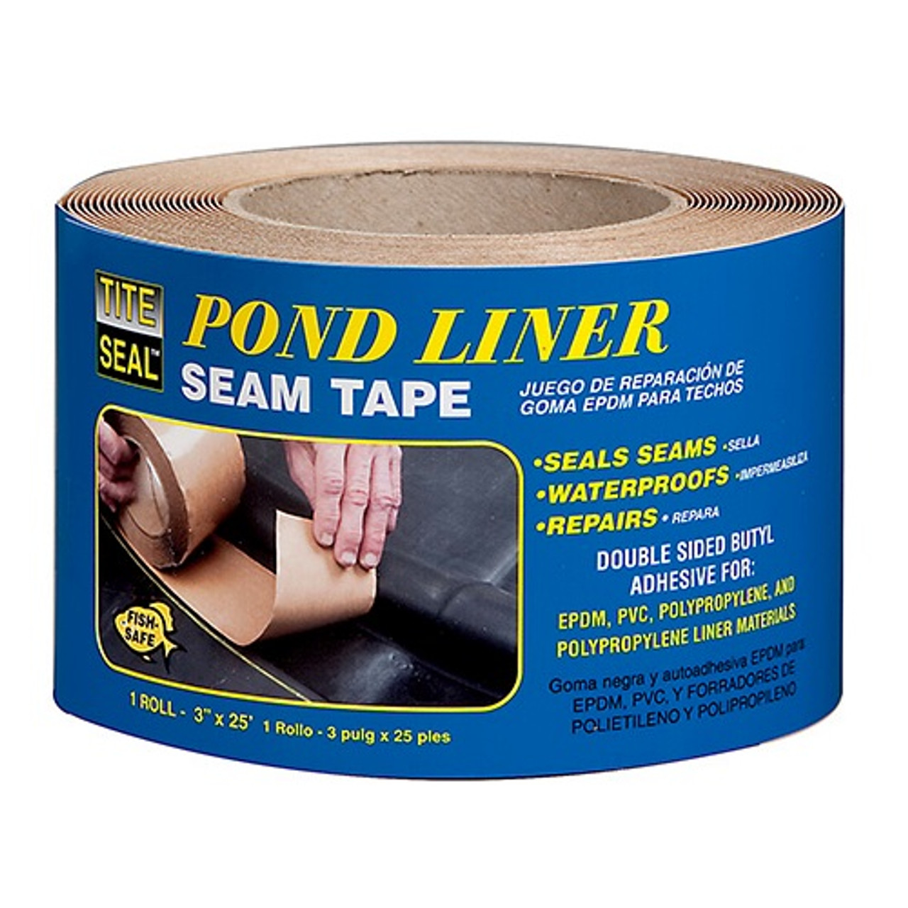 Tite Seal EPDM Pond Liner Seam Tape 3"x25' PLST325