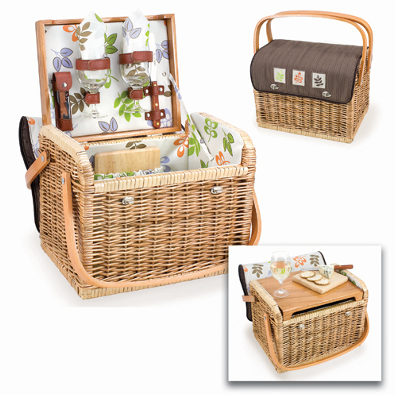 Picnic Time KabrioBotanica, Picnic Basket, Decorative Picnic Basket