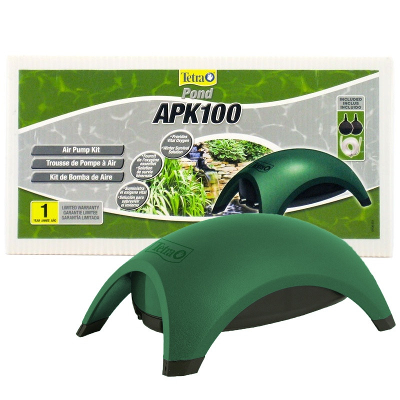 Tetra Pond Aerator Air Pump APK100 Air Pump Kit 19706