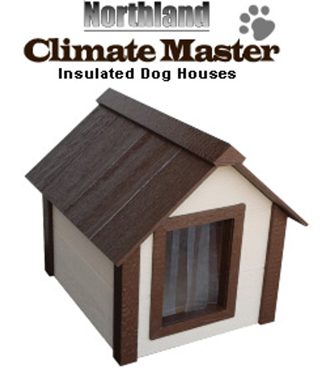large insulated dog house