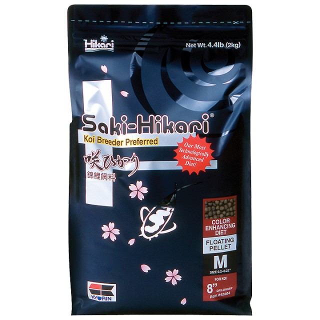 Saki Hikari Color Enhancing Diet Koi Food 4.4 lbs. 44204