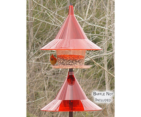 Arundale Red Sky Cafe Squirrel Proof Bird Feeder Ar360r