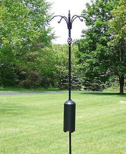 Squirrel Stopper Delux Bird Feeder Pole And Baffle