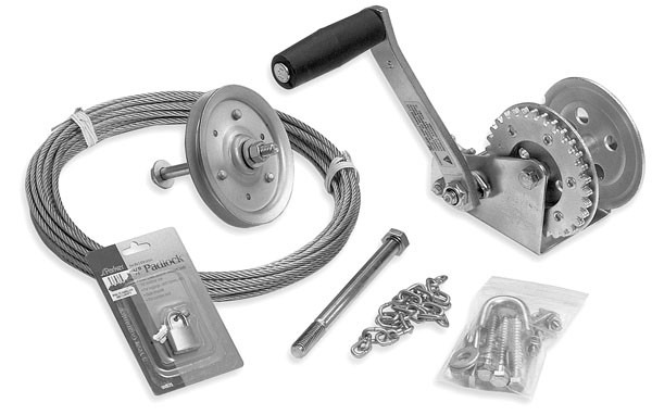 Lonestar Winch & Cable Kit for Lonestar Purple Martin Pole System