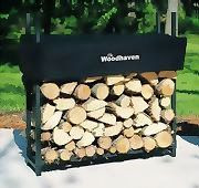 Woodhaven Log, Firewood Rack & Cover 3'x 3' x 10" 36 WRC