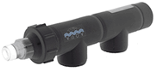 Aqua Ultraviolet 8 Watt UV Clarifier  with Wiper Black 3/4" A00003