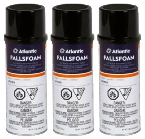 Atlantic Spray Waterfall Foam, 12 Ounces
12 oz. can DIY black waterfall foam with applicator straw.