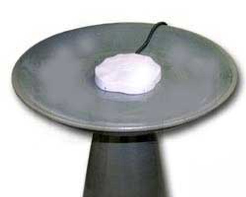 Decorative Heated Rock Bird Bath De-Icer 75 Watt