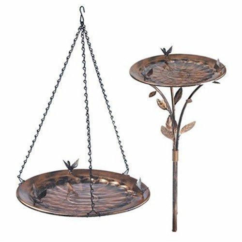 Opus Expeditions Victorian Style Copper Birdbath