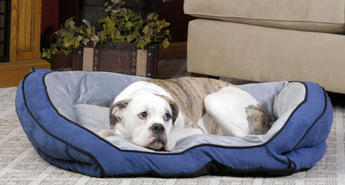 K&H Manufacturing Bolster Couch Small Mocha / Tan 21x30 KH7311