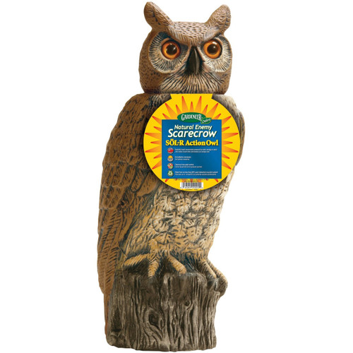 Dalen Solar Rotating Head Owl Decoy SRHO-4 