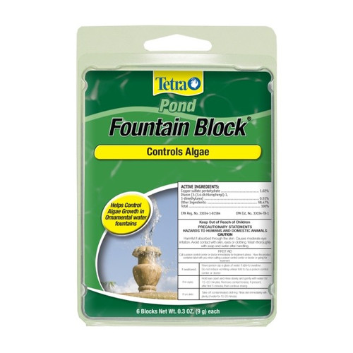 Tetra Pond Fountain Anti Algae Blocks: 2 x 6 pack