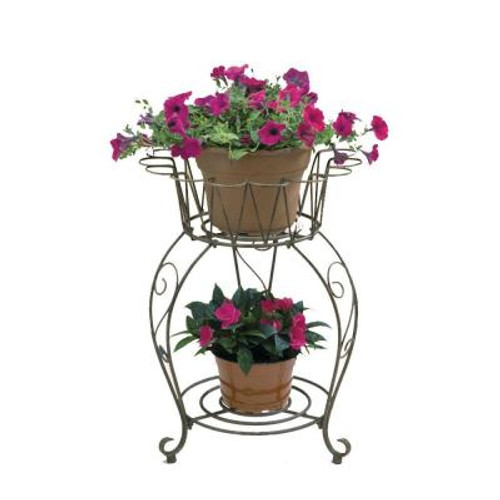 Deer Park Ironworks Small Round Wave Planter