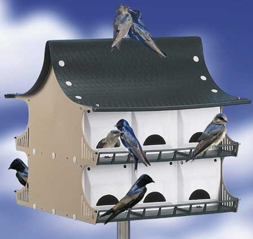 S&K Best Purple Martin Barn 16 Room  House BN-16