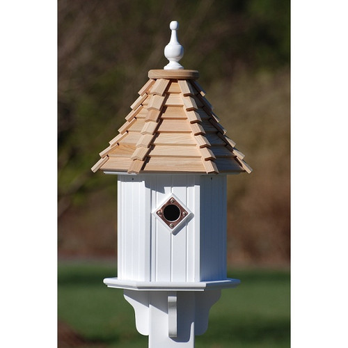 Fancy Home Products Blue Bird House Cypress Shingle 10" BH10-CS