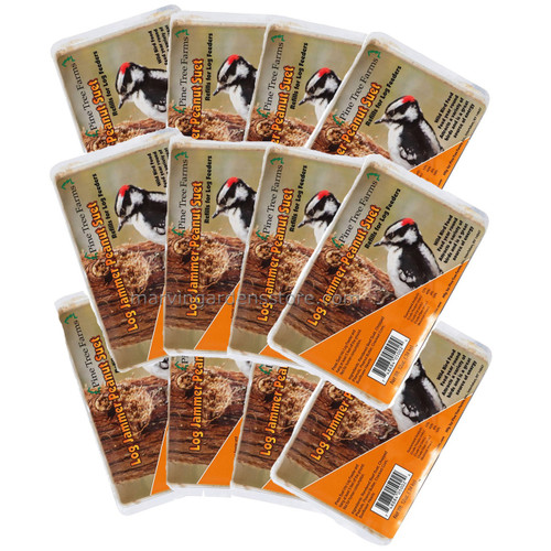 Pine Tree Farms Log Jammer Peanut Suet Cakes 5002