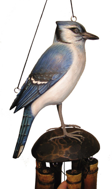 Cohasset Imports Blue Jay Wind Chime