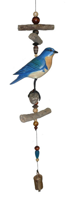 Cohasset Imports Bluebird Bell Wind Chime