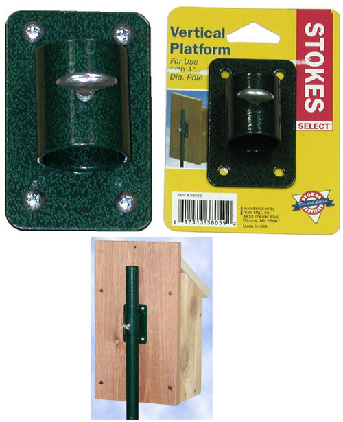 Hiatt Manufacturing Stokes Select Vertical Birdhouse Mounting Platform