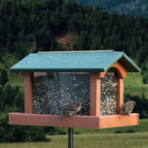 Woodlink Recycled Plastic Premier Hopper Bird Feeder