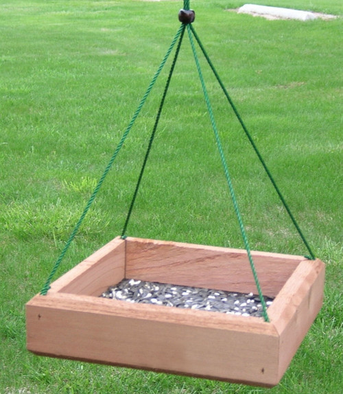 Songbird Essentials 12 x 12 Hanging Tray Feeder