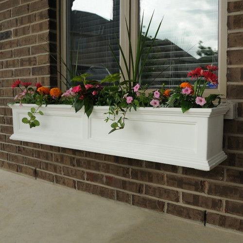 Mayne Fairfield Window Box 5FT White