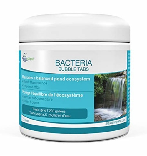 Aquascape 98930 Beneficial Bacteria Bubble Tabs for Pond and Water Features, 72 ct