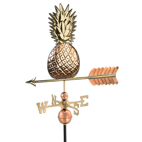 Good Directions Pineapple Weathervane - Polished Copper 9635P