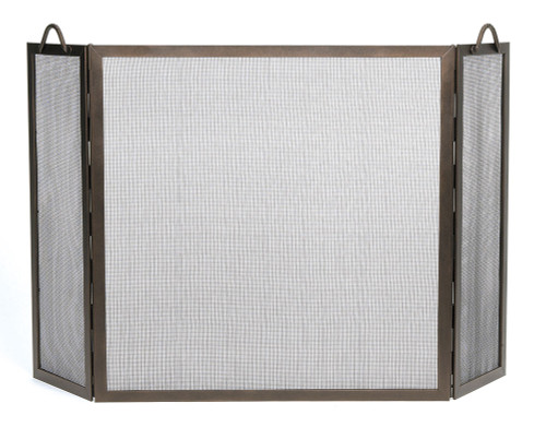 Achla Minuteman Twisted Rope Fireplace Spark Guard Screen SS-31Z