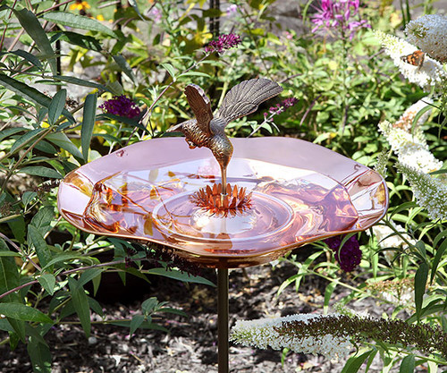 Achla Hummingbird Birdbath Decorative Bird Bath HBBB-01