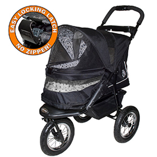 Pet Gear NV NO-ZIP Pet Stroller DALMATIAN PG8450NVD