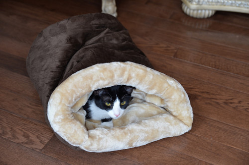 Armarkat Cat or Dog Bed Laurel Mocha & Beige C15HKF/MH