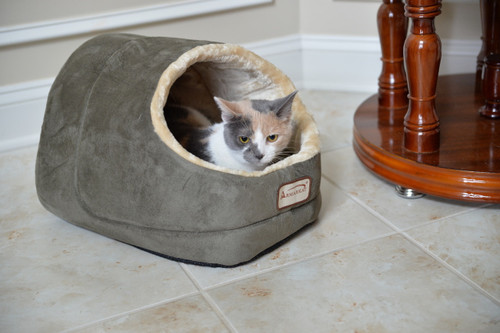 Armarkat Cat or Dog Bed Laurel Green & Beige C18HML/MH