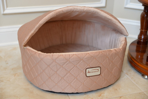 Armarkat Cat or Dog Bed 17" Light Apricot C33HFS/FS-S 