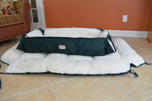 Armarkat Extra Large Dog or Cat Ped Bed Mat Green & Ivory D04HML/MB-L 